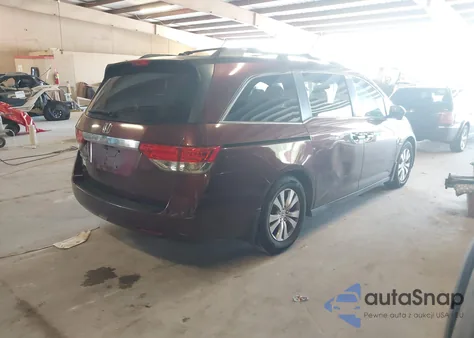 2014 Honda Odyssey Ex-L z USA, uszkodzony, nr VIN 5FNRL5H67EB087375
